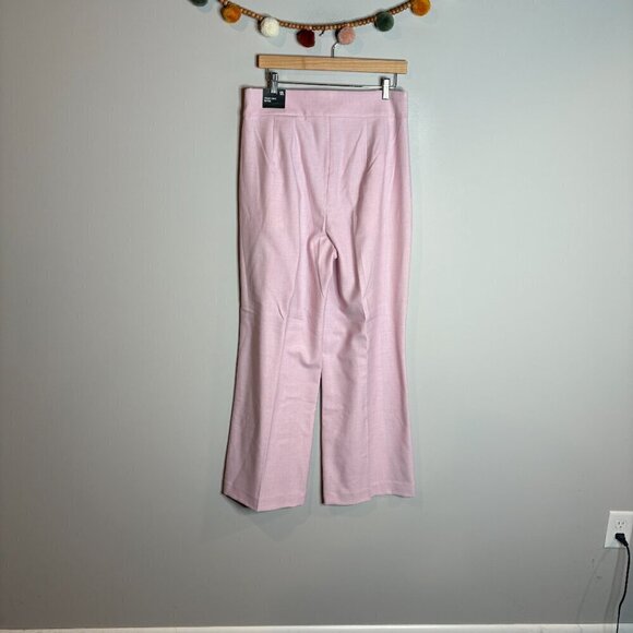 NWT Express Straight Ankle High Rise dress pants in light pink - Picture 5 of 7